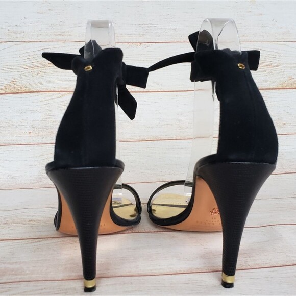 Ted Baker Sackina Leather/Suede Ankle Strap Heels - Picture 10 of 15